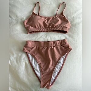 Stylish Pink Bikini Set